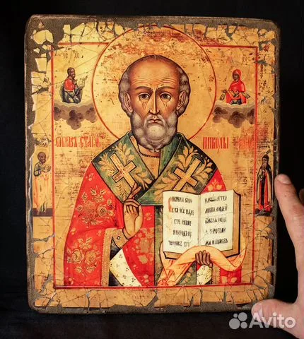 Святой Николай Угодник". Икона — красивый подарок