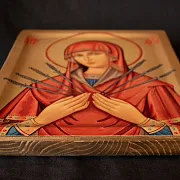 На память: Икона Богоматери "Умягчение злых сердец" — фотография 3