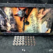 Нарды под стеклом «День Победы» в подарок — фотография 3