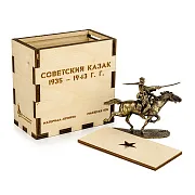 Композиция «Казак советский» 1935–1943 из бронзы — красивый подарок — фотография 2