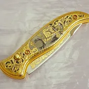Складной нож «Олень» в подарок — фотография 3