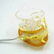 Икорница на агате № 2. Златоуст — оригинальный подарок — фотография 2