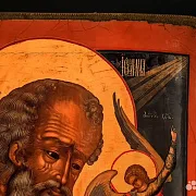 Икона деревянная "Иоанн Богослов" — красивый подарок — фотография 7
