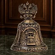 Бронзовый колокольчик «Музей истории телефона» — оригинальный подарок — фотография 1
