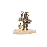 Ручная работа: Статуэтка «Петушок» на ониксе — фотография 4