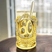 На память: Подстаканник «60 лет» для чая на юбилей — фотография 1