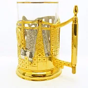 Подарочный подстаканник для чая «Атомы» — фотография 3