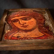Икона " Ангел Златые Власы" Авторская технология — необычный подарок — фотография 3