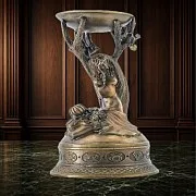 Подсвечник «Дева» из бронзы — оригинальный подарок — фотография 1
