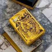 Подарочная зажигалка Zippo оригинал "Тигр" № 6 — фотография 1