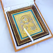 Подарочная икона Иисуса Христа. Златоуст — фотография 5