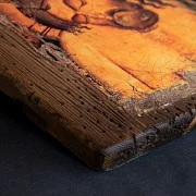 Икона деревянная «Христос во гробе» — красивый подарок — фотография 8