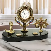 Часы «ВМФ» с якорем и гербом — необычный подарок — фотография 1