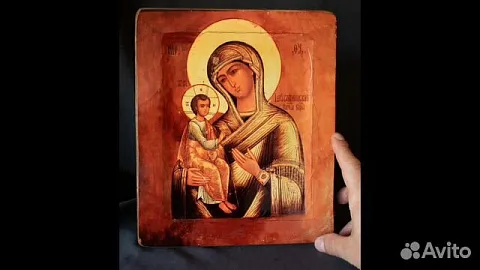 На память: Икона "Богоматерь Иерусалимская"