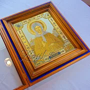 Подарочная икона Матроны /в киоте/. Златоуст — фотография 7