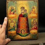 На память: Икона Богоматери "Прибавление ума" 26*20 см — фотография 1