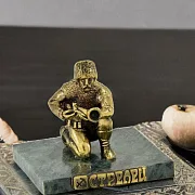 Бронзовая статуэтка «Знак зодиака Стрелец» — красивый подарок — фотография 1
