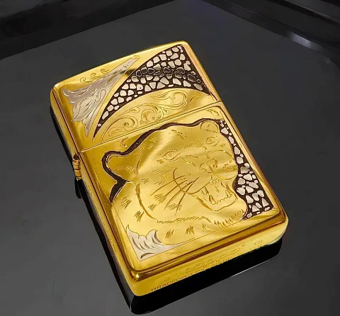 Зажигалка Zippo с гравировкой "Пантера" — красивый подарок