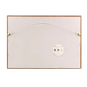 Бронзовая картина «Связь времён. Девушка с зонтиком» с росписью и подсветкой — необычный подарок — фотография 2