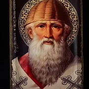 На память: Икона Спиридона Тримифунтского. Ручная работа — фотография 4